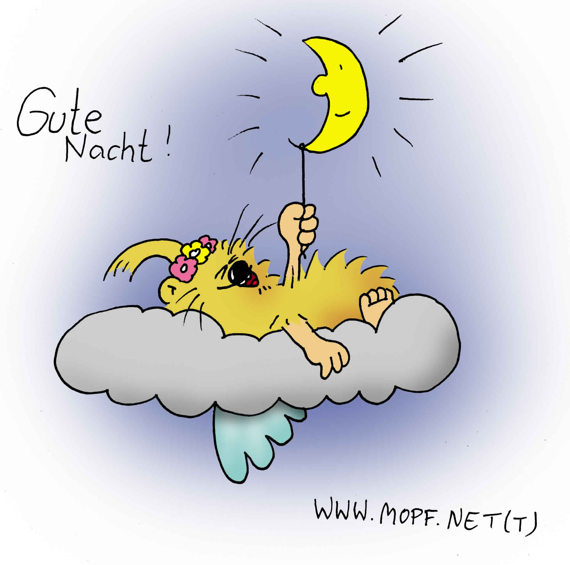 4 - Gute nacht cartoon