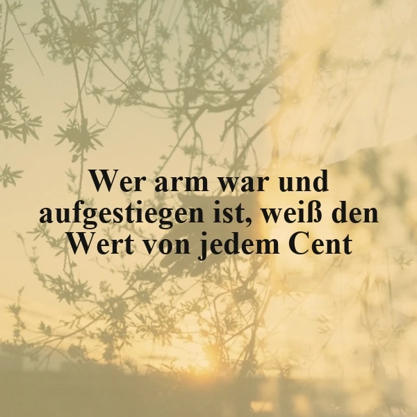 Ein Foto mit einem Zitat vor einem goldenen Sonnenuntergang mit Blattsilhouetten, die vor der Sonne liegen.