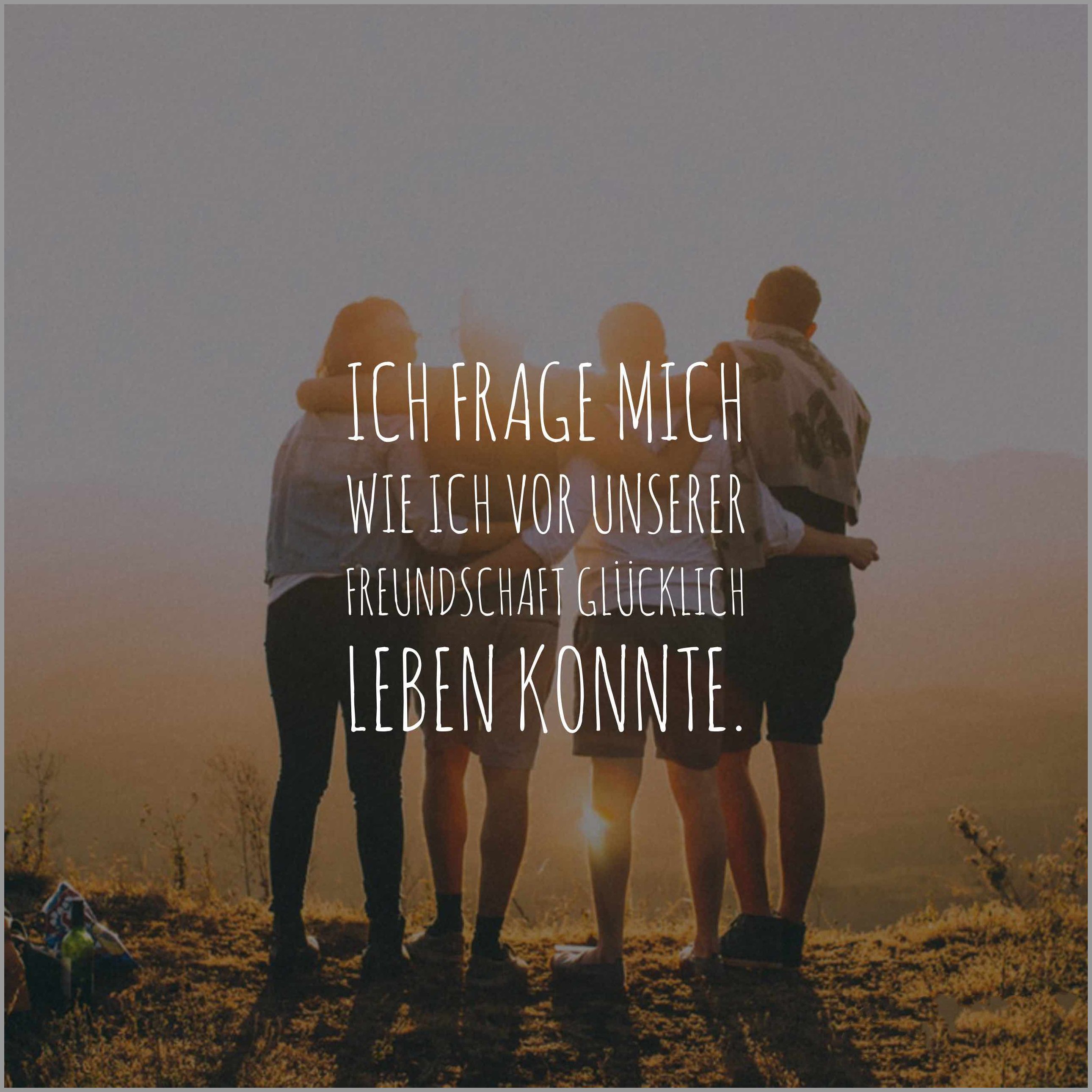 Ich frage mich wie ich vor unserer freundschaft gluecklich leben konnte