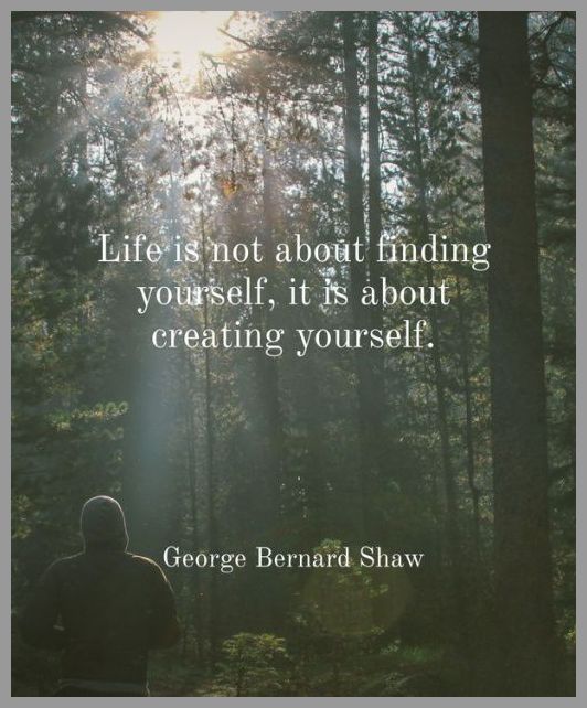 Life is not about finding yourself it is about creating yourself Life is not about finding yourself it is about creating yourself - Life is not about finding yourself it is about creating yourself