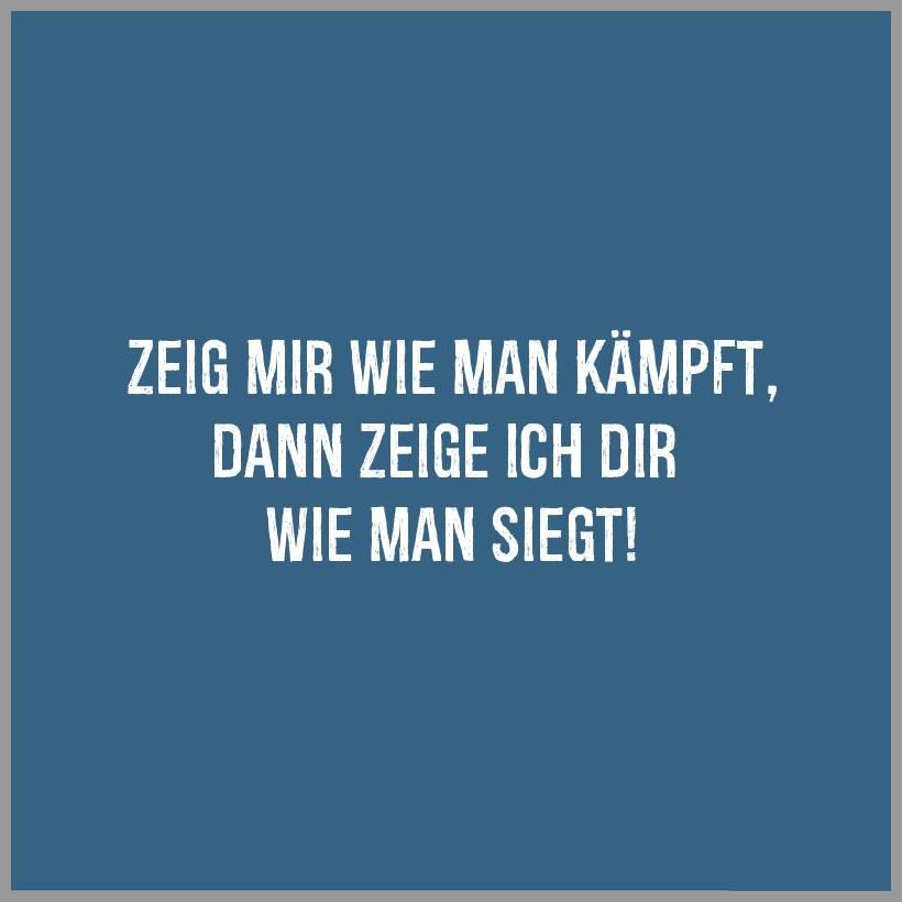 Zeig mir wie man kaempft dann zeige ich dir wie man siegt Zeig mir wie man kaempft dann zeige ich dir wie man siegt - Zeig mir wie man kaempft dann zeige ich dir wie man siegt
