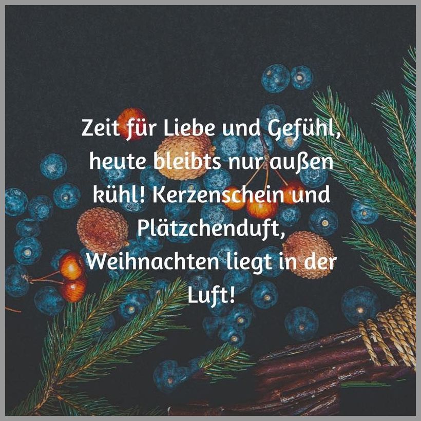 Zeit fuer liebe und gefuehl heute bleibts nur aussen kuehl kerzenschein und plaetzchenduft weihnachten liegt in der luft Zeit fuer liebe und gefuehl heute bleibts nur aussen kuehl kerzenschein und plaetzchenduft weihnachten liegt in der luft - Zeit fuer liebe und gefuehl heute bleibts nur aussen kuehl kerzenschein und plaetzchenduft weihnachten liegt in der luft