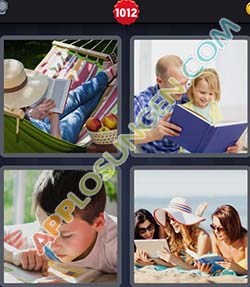 Zwei Bilder Ein Wort Buch