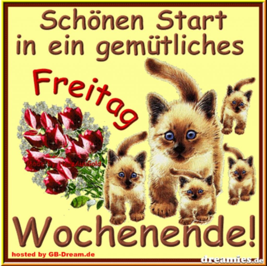 Schönen freitag komm gut ins wochenende Bilder und Sprüche für
