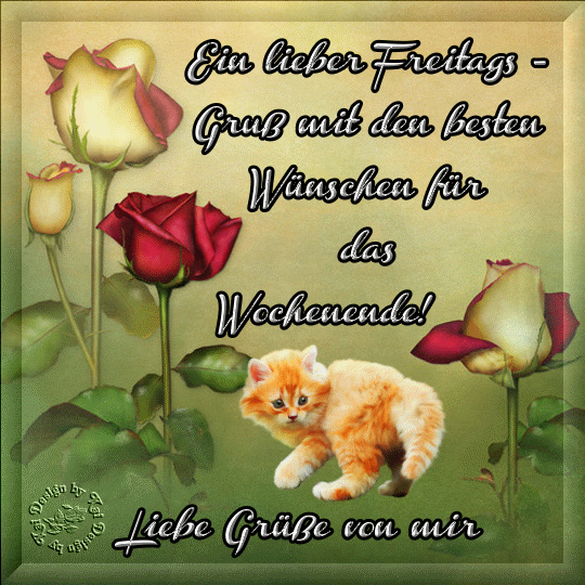 liebe grüße zum freitag bilder kostenlos