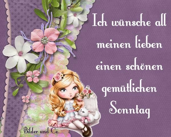 Schönen sonntag hundebilder Bilder und Sprüche für Whatsapp und