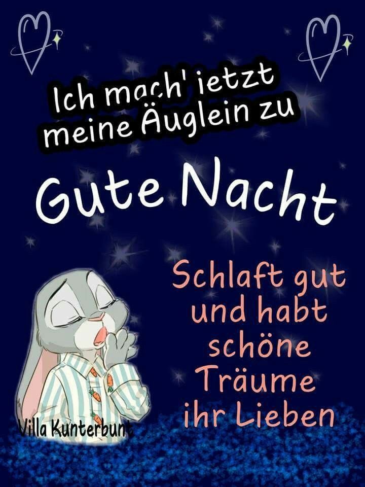 Gute nacht gruß lustig Bilder und Sprüche für Whatsapp und Facebook