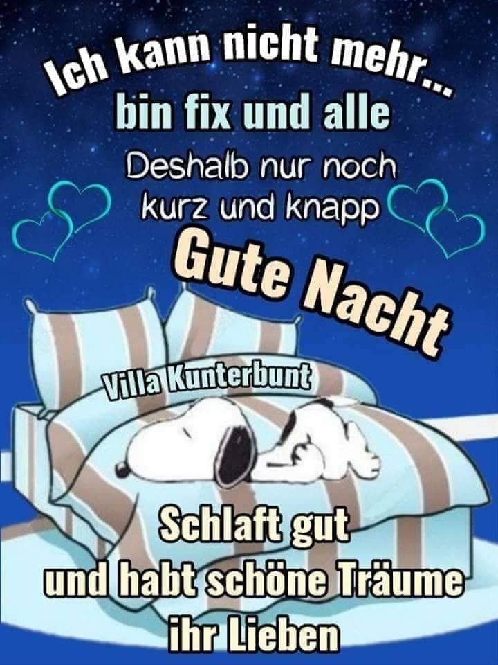 Liebevolle gute nacht sprüche Bilder und Sprüche für Whatsapp und