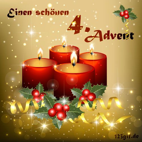 bilder zum 4. advent für whatsapp Bilder und Sprüche für Whatsapp und