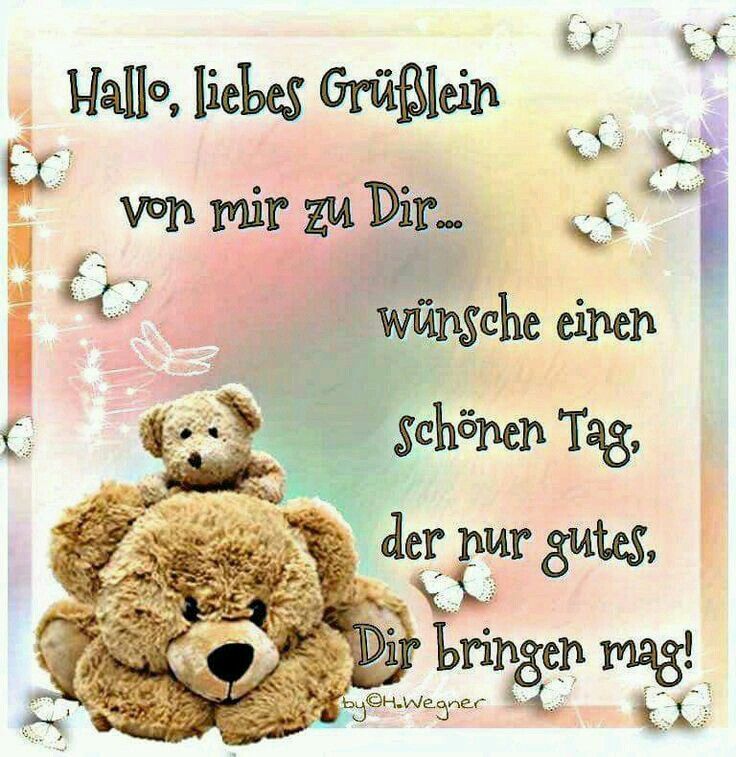 Ich Wünsche Dir Einen Wunderschönen Tag Bilder und Sprüche für