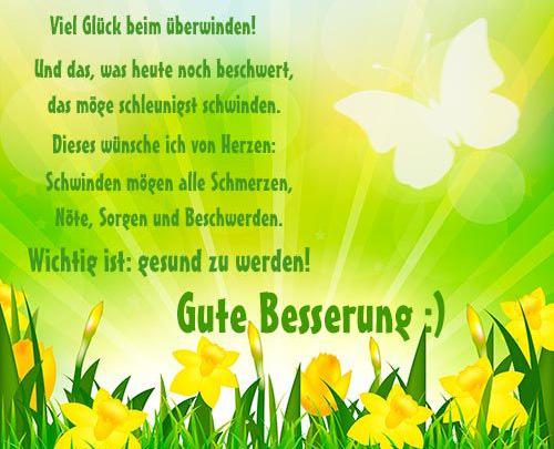 Liebe Genesungswünsche Liebe Genesungswünsche